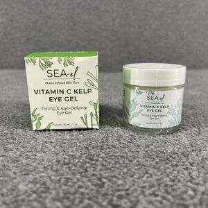 Brightening‎ + Puffiness Control Vitamin C Kelp Eye Gel by SEA-el – 1.0 fl oz